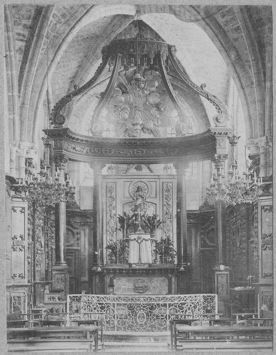 autel, baldaquin d'autel (maître-autel)