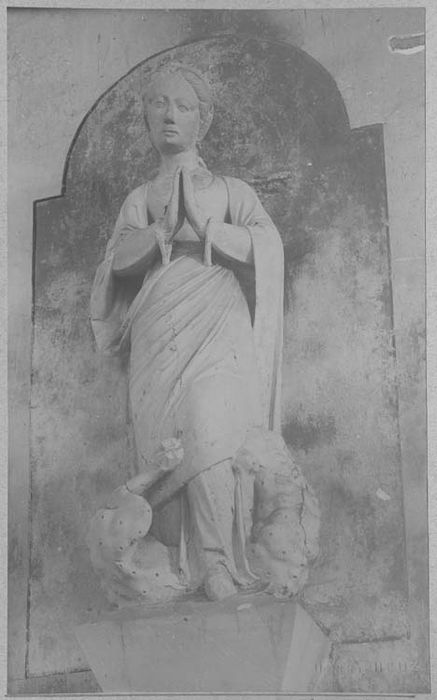 statue : Sainte Marthe