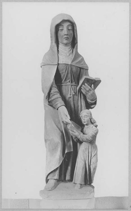 groupe sculpté : Sainte Anne et la Vierge