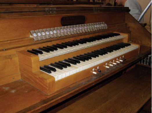 orgue, console