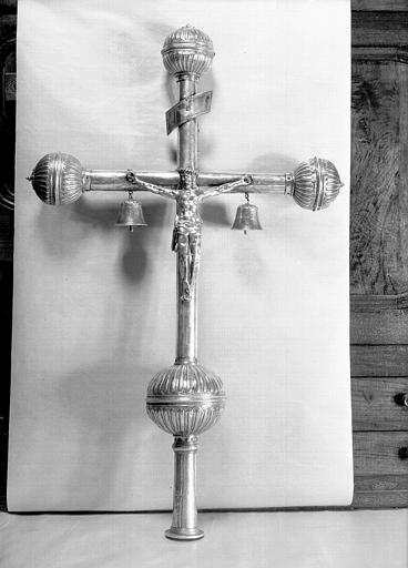Croix processionnelle en argent - © Ministère de la Culture (France), Médiathèque du patrimoine et de la photographie, diffusion RMN-GP