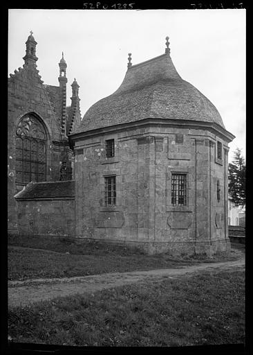 Sacristie : ensemble du pavillon