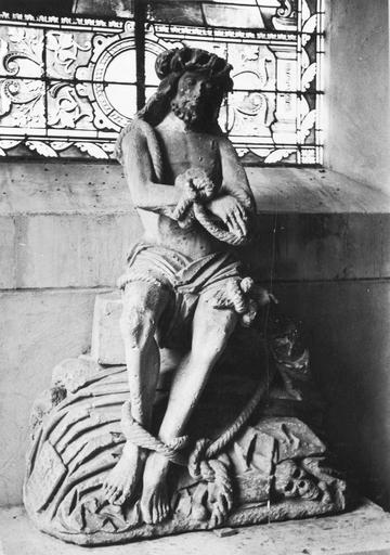 statue : Christ aux liens (Le), pierre