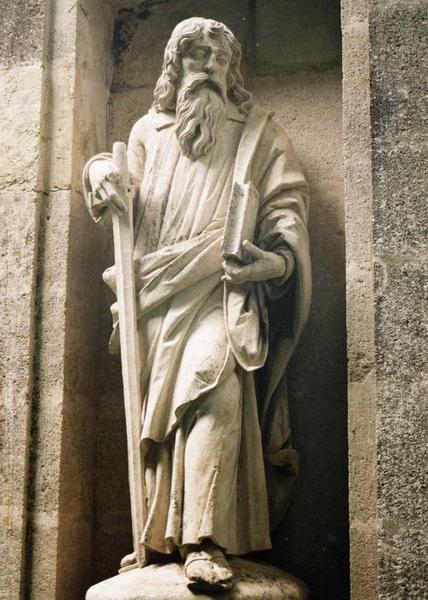 statue : saint Paul, vue générale - © Ministère de la Culture (France), Médiathèque du patrimoine et de la photographie (objets mobiliers), tous droits réservés