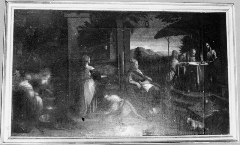 tableau : le Repas d'Emmaüs, vue générale - © Ministère de la Culture (France), Médiathèque du patrimoine et de la photographie (objets mobiliers), tous droits réservés