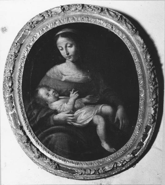 Tableau, cadre : Vierge à l'Enfant