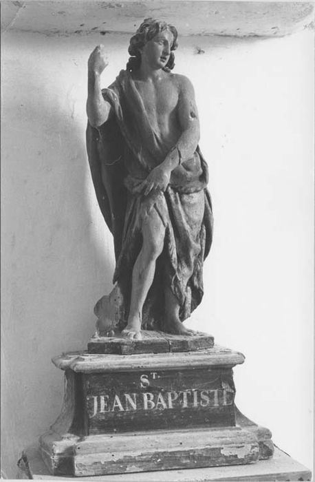 Statuette : Saint Jean-Baptiste - © Ministère de la Culture (France), Médiathèque du patrimoine et de la photographie, diffusion RMN-GP