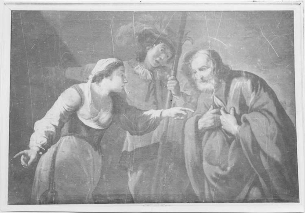 tableau : le Reniement de saint Pierre