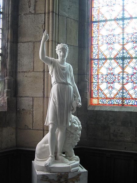 statue : saint Mammès