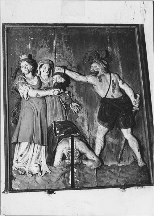 haut-relief : Décollation de saint Jean-Baptiste