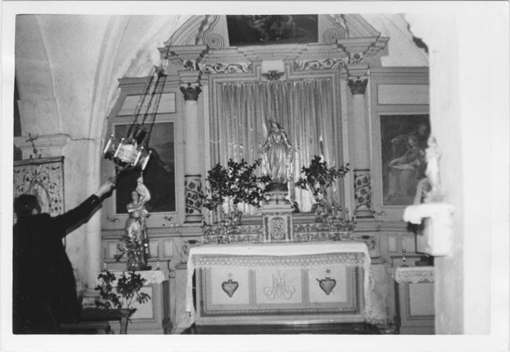 Retables, autels, gradins d'autel, tabernacle (autels secondaires) - © Ministère de la Culture (France), Médiathèque du patrimoine et de la photographie, diffusion RMN-GP