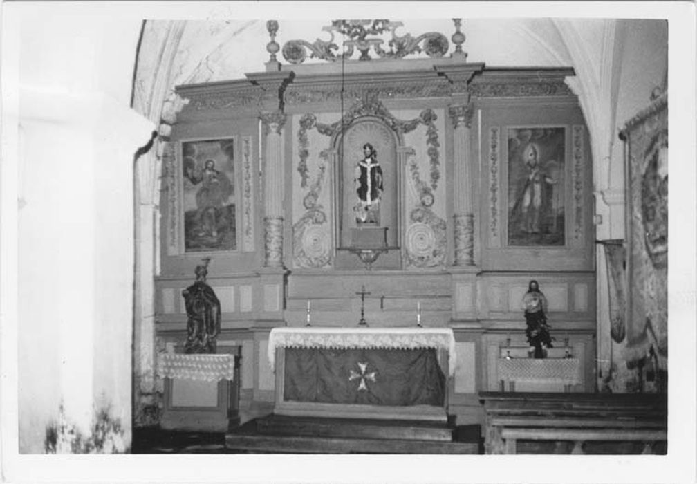 Retables, autels, gradins d'autel, tabernacle (autels secondaires) - © Ministère de la Culture (France), Médiathèque du patrimoine et de la photographie, diffusion RMN-GP