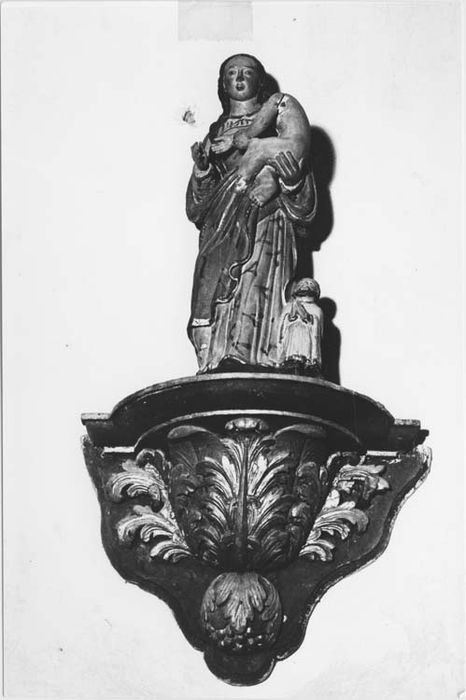 Statuette : Vierge à l'Enfant