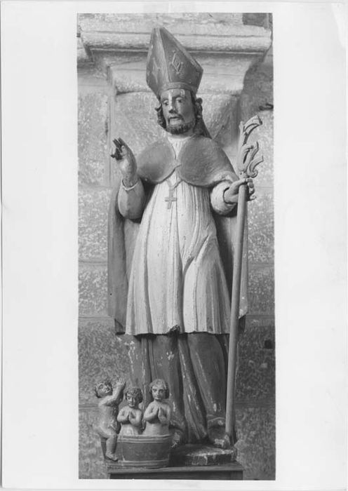 Statue : saint Nicolas - © Ministère de la Culture (France), Médiathèque du patrimoine et de la photographie, diffusion RMN-GP