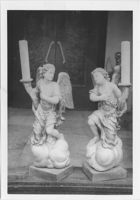 2 statuettes : Anges céroféraires - © Ministère de la Culture (France), Médiathèque du patrimoine et de la photographie, diffusion RMN-GP