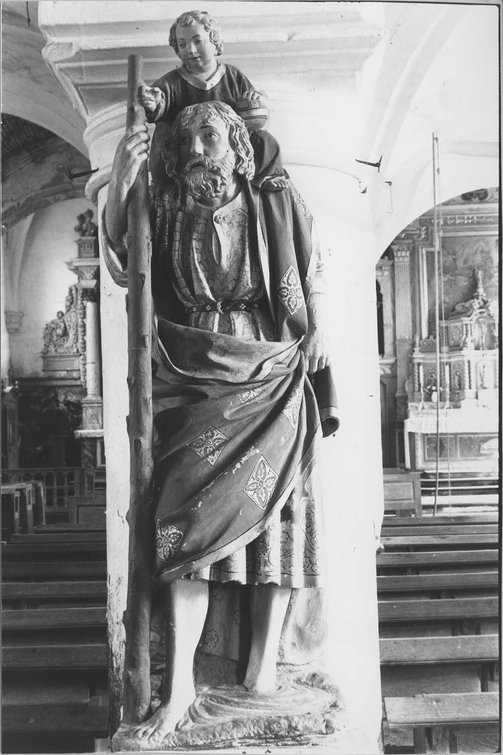 statue : Saint Christophe