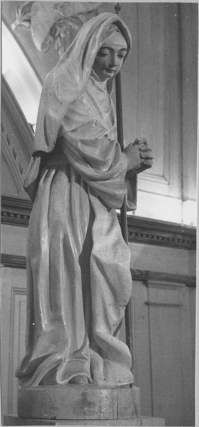 Statue : Sainte Scholastique