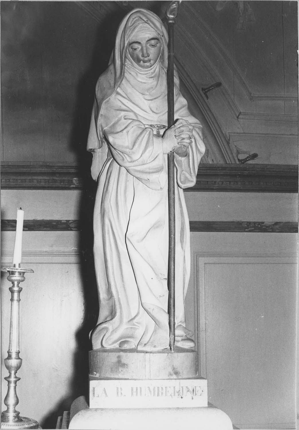 Statue : Sainte Scholastique