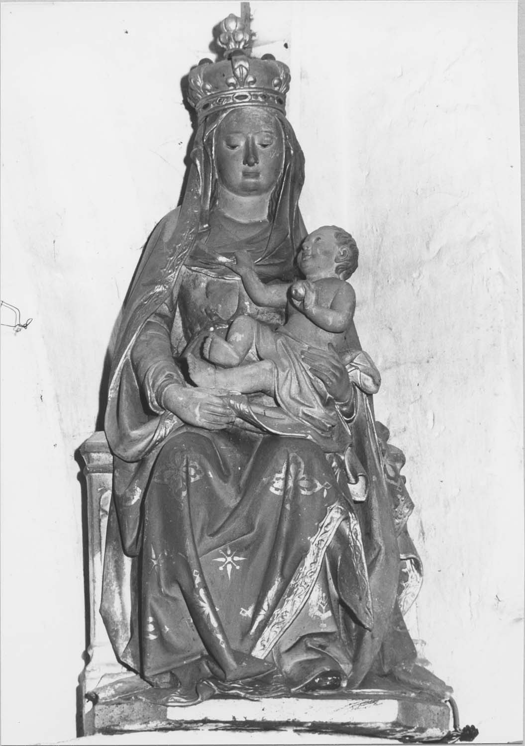 Statue : Vierge à l'Enfant