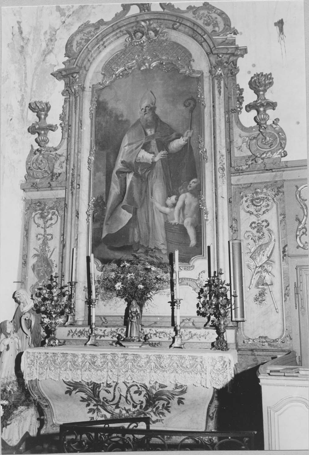 autel, retable, tableau : Saint Nicolas - © Ministère de la Culture (France), Médiathèque du patrimoine et de la photographie, diffusion RMN-GP