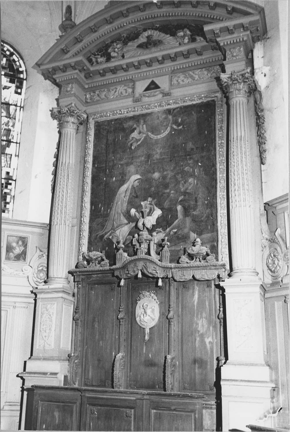 retable, tableau : l'Adoration des bergers - © Ministère de la Culture (France), Médiathèque du patrimoine et de la photographie, diffusion RMN-GP