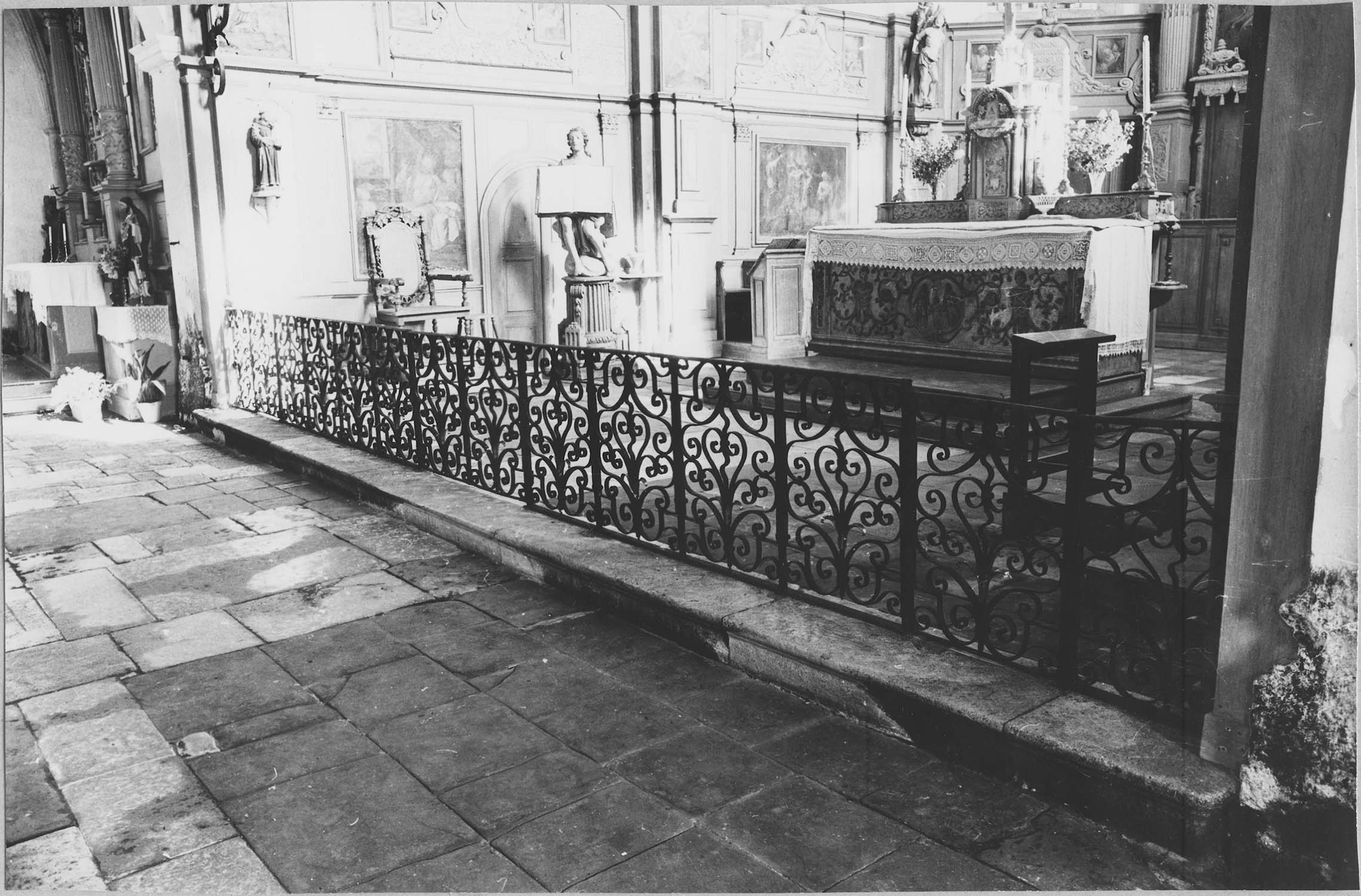 clôture de choeur (grille de communion) - © Ministère de la Culture (France), Médiathèque du patrimoine et de la photographie, diffusion RMN-GP