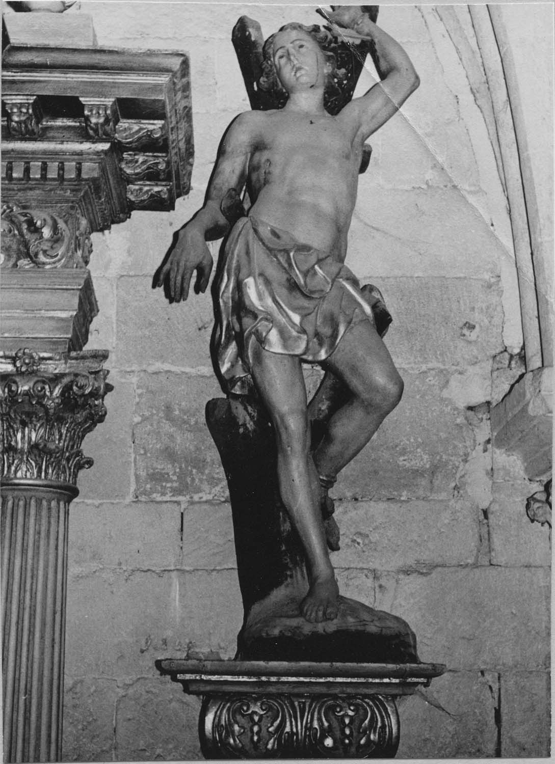 Statue : Saint Sébastien