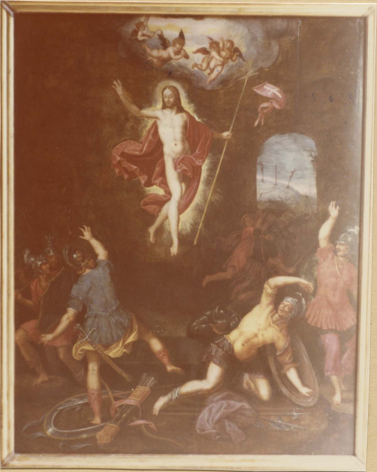 tableau : la Résurrection de Jésus Christ