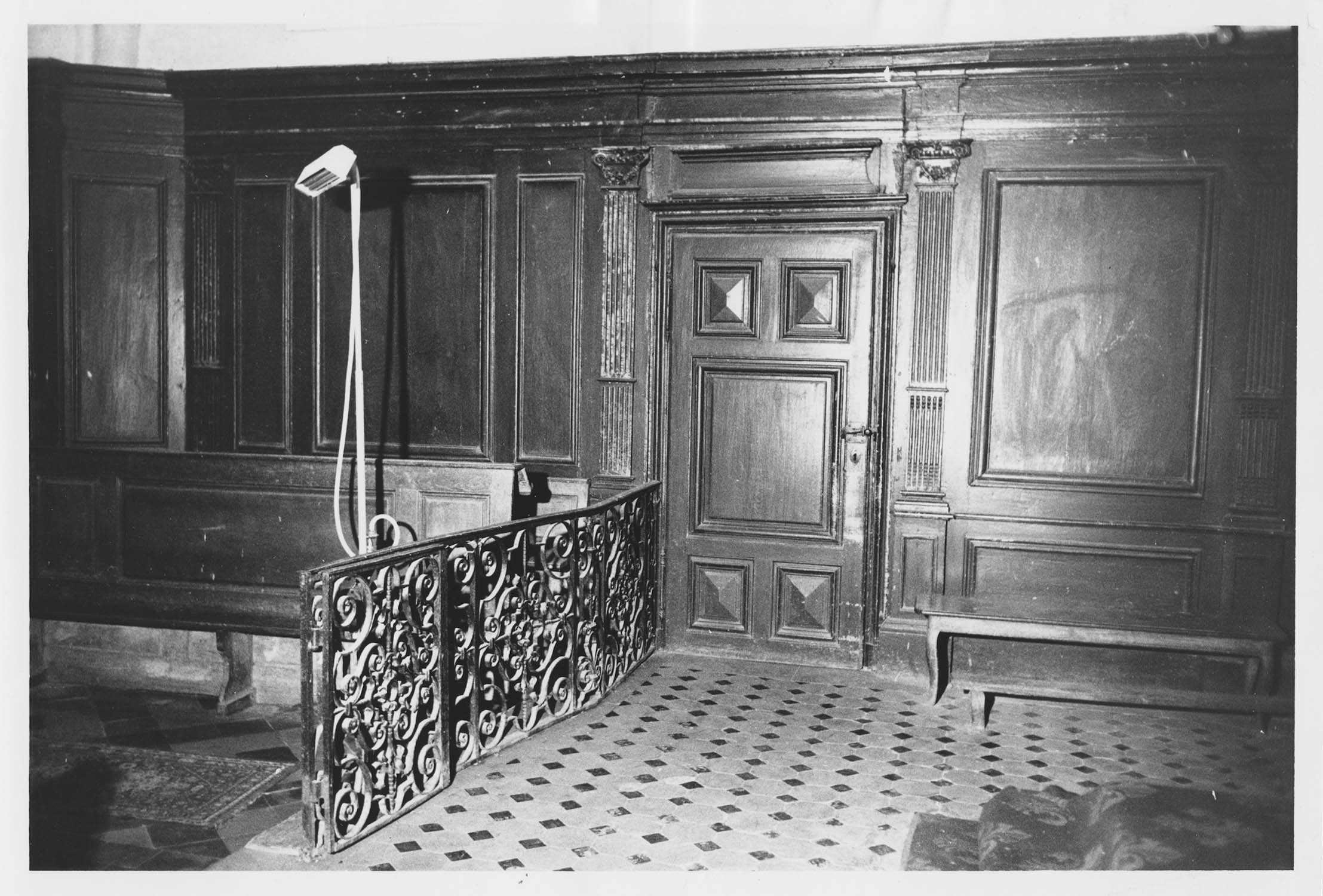 clôture de choeur (grille)