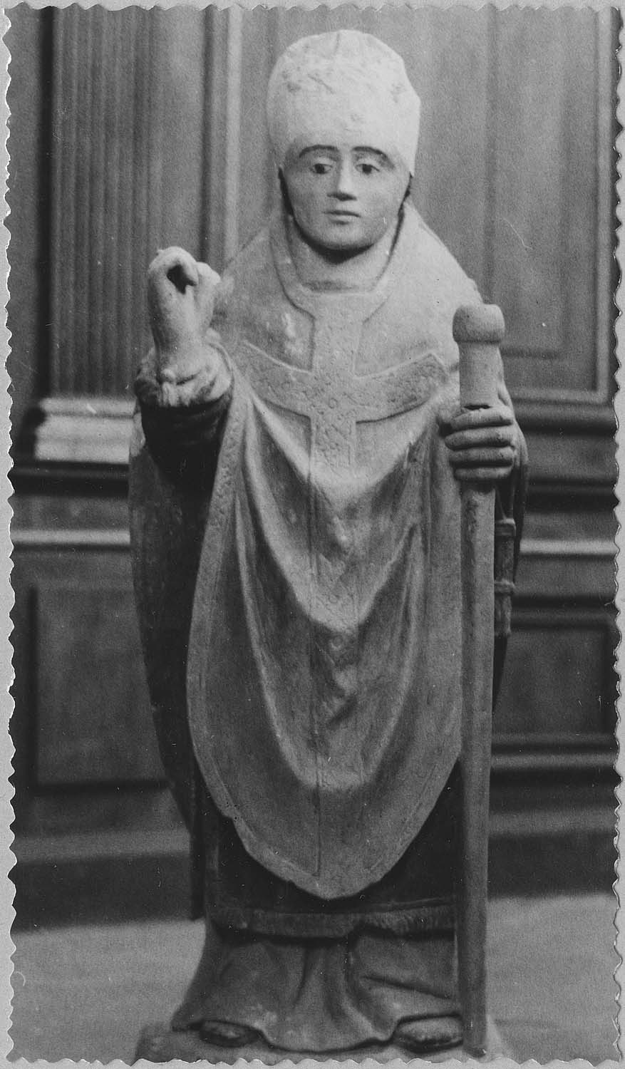 statue : Saint évêque