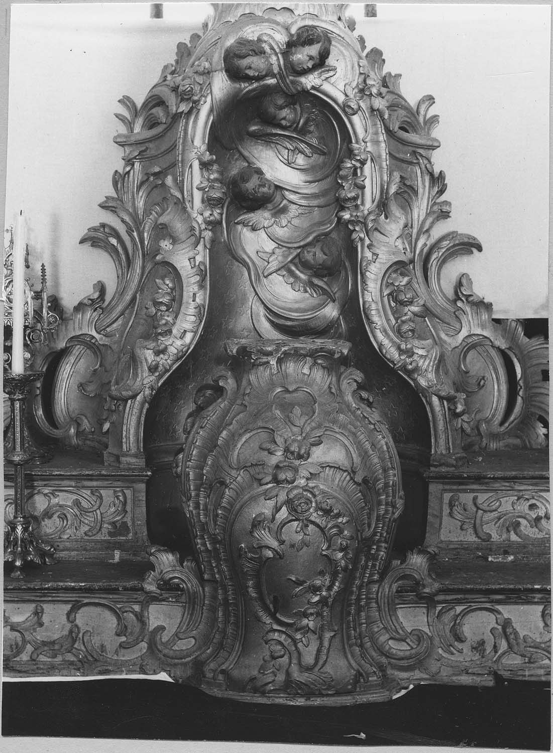 autel (maître-autel), détail
