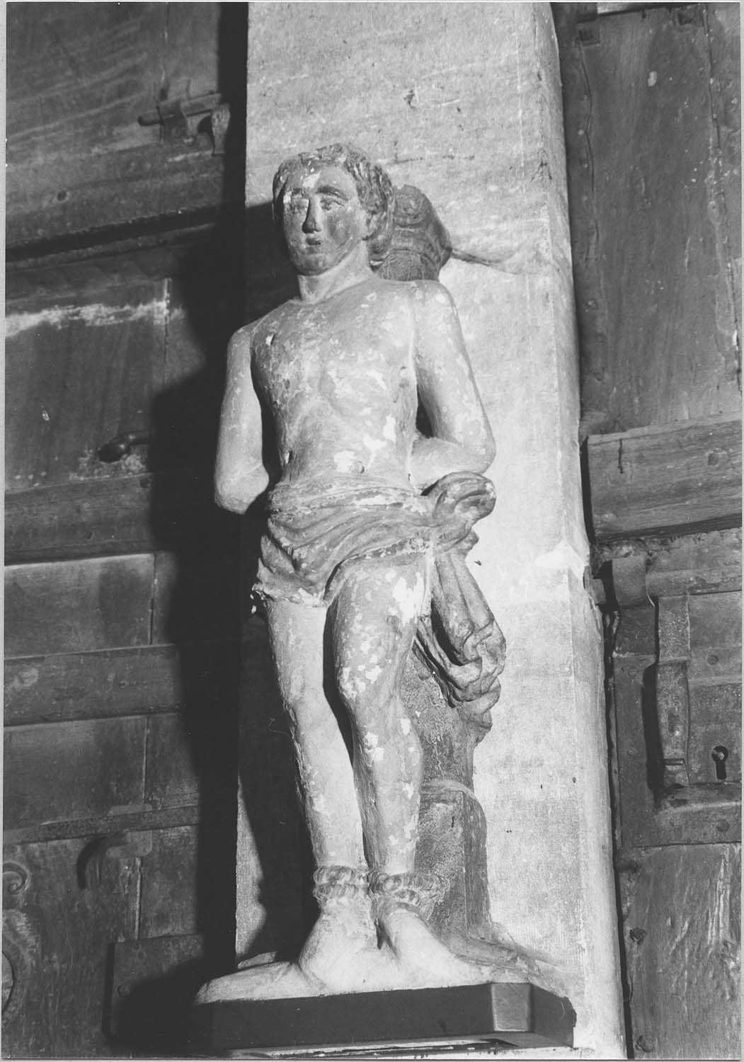 Sculpture : Saint Sébastien