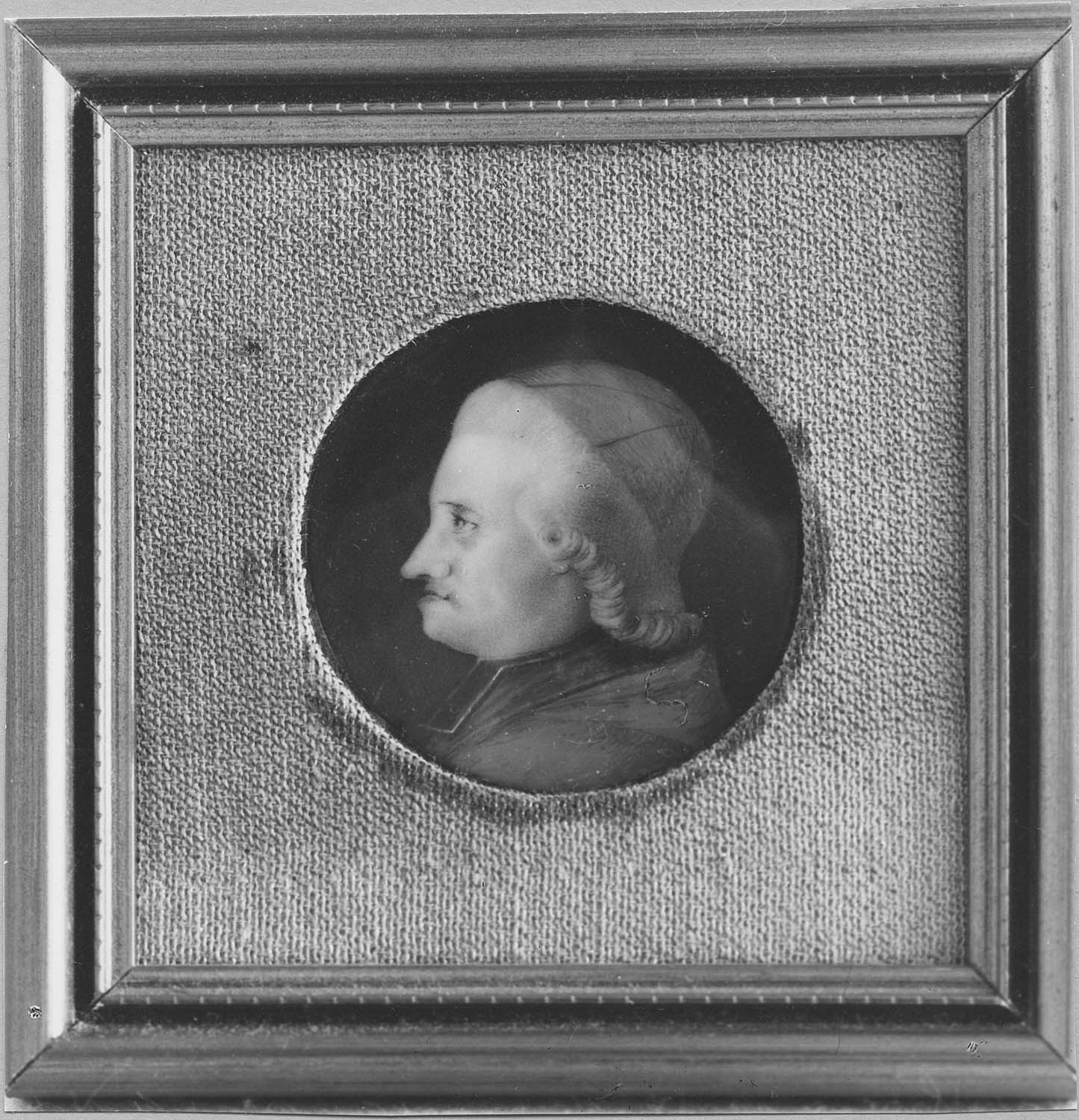 miniature : Portrait de Monseigneur de La Luzerne, évêque de Langres