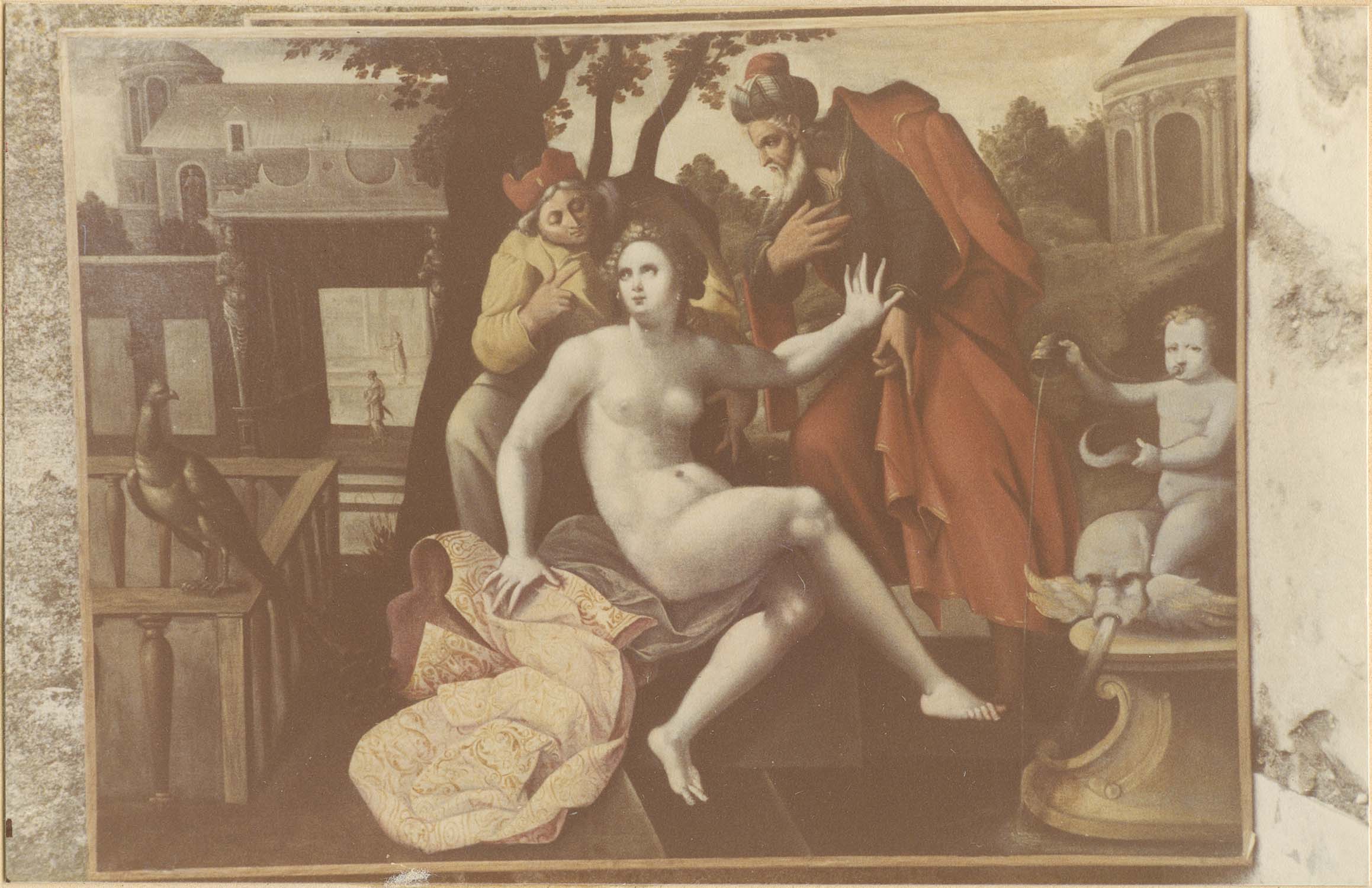 tableau : scène de la vie de Suzanne