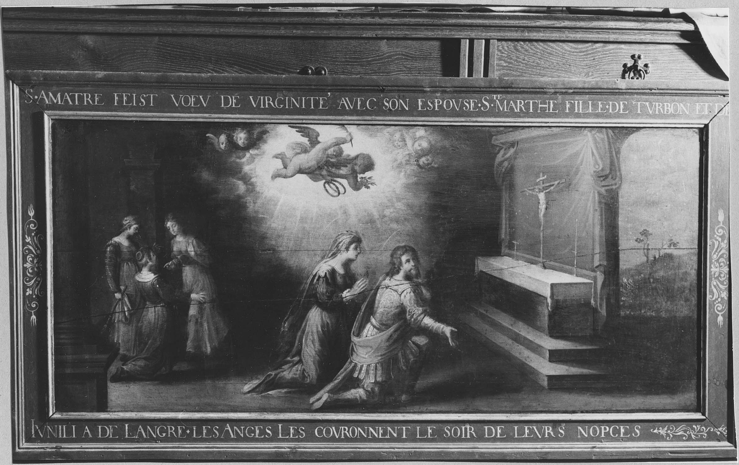 tableau : Vie de saint Amâtre (La)