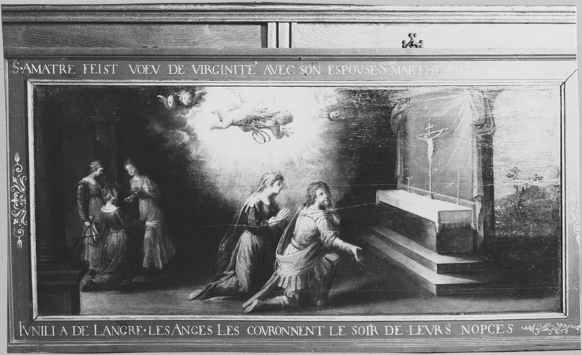 tableau : Vie de saint Amâtre (La)