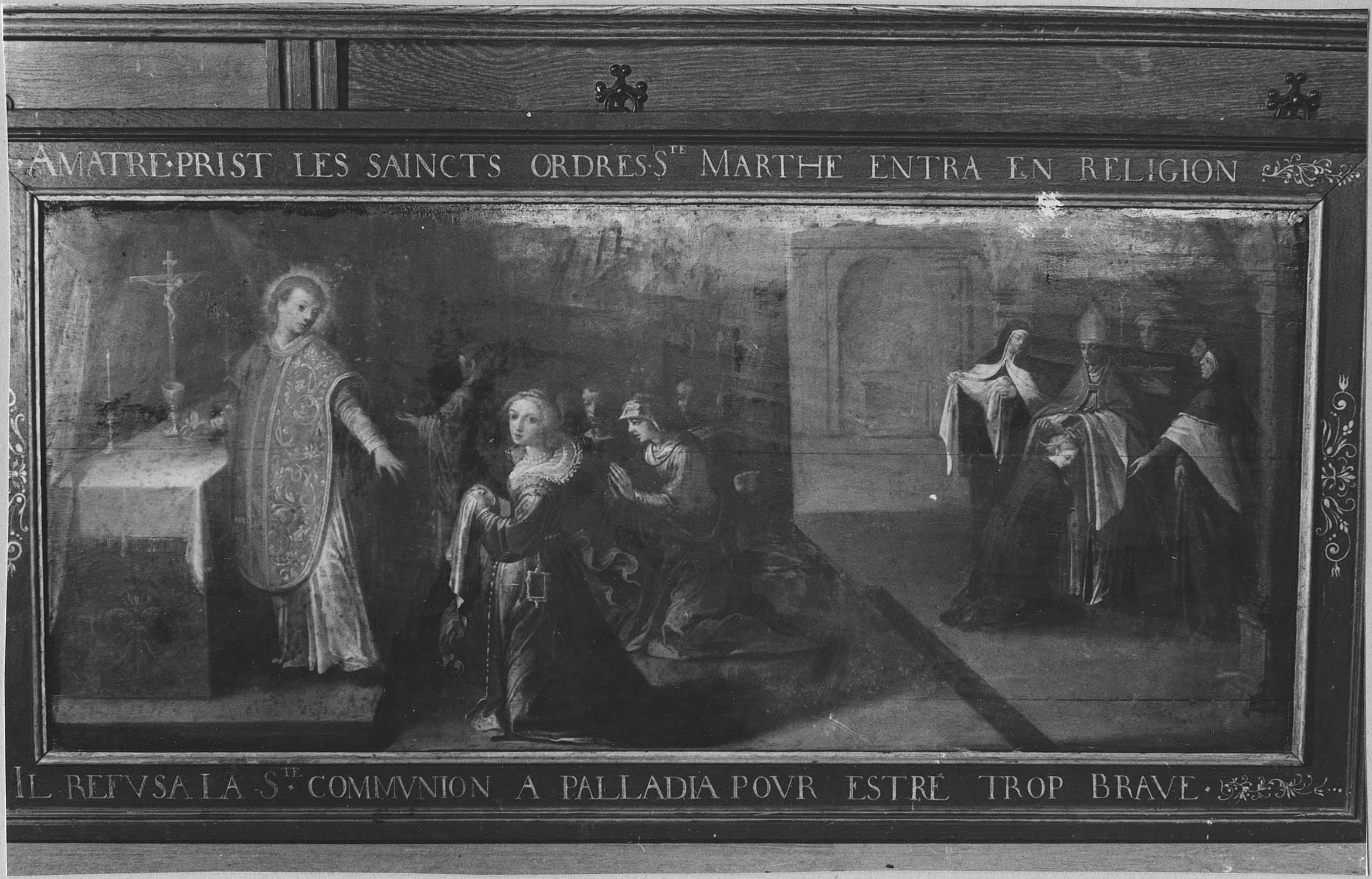 tableau : Vie de saint Amâtre (La)