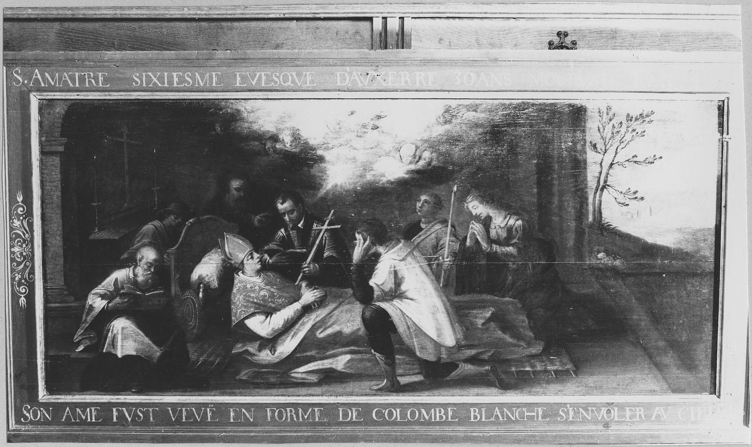 tableau : Vie de saint Amâtre (La)