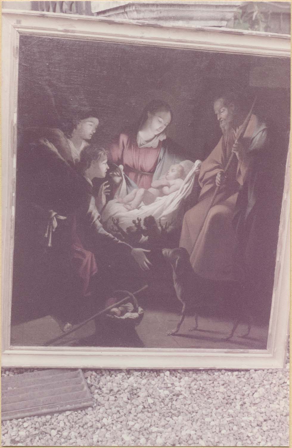 tableau : l'Adoration des bergers