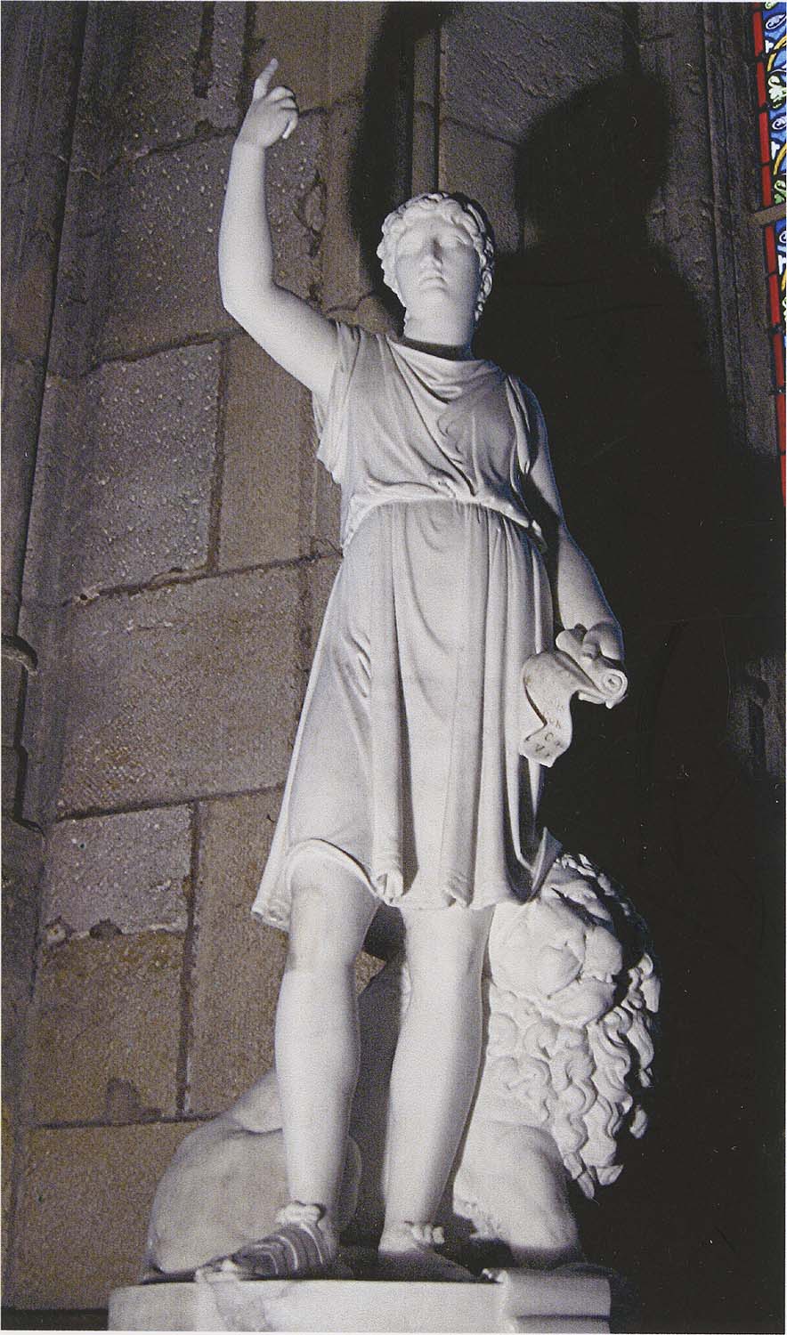 statue : saint Mammès