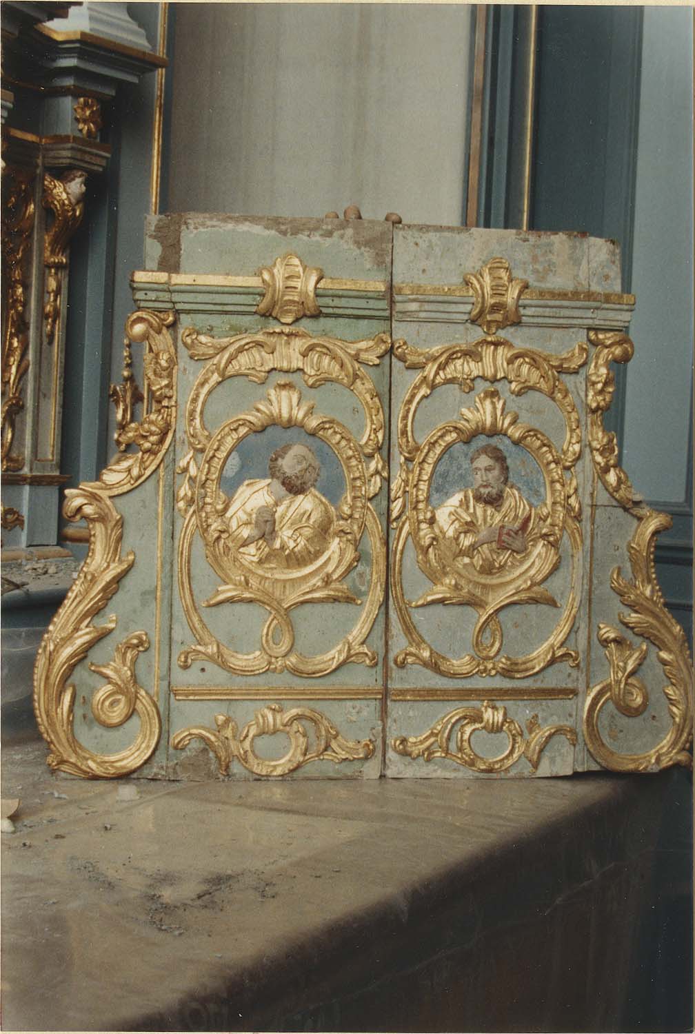 tabernacle l’autel de la chapelle des reliques