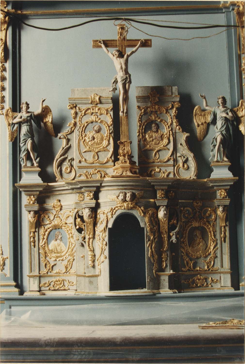 tabernacle de l’autel de la chapelle des reliques