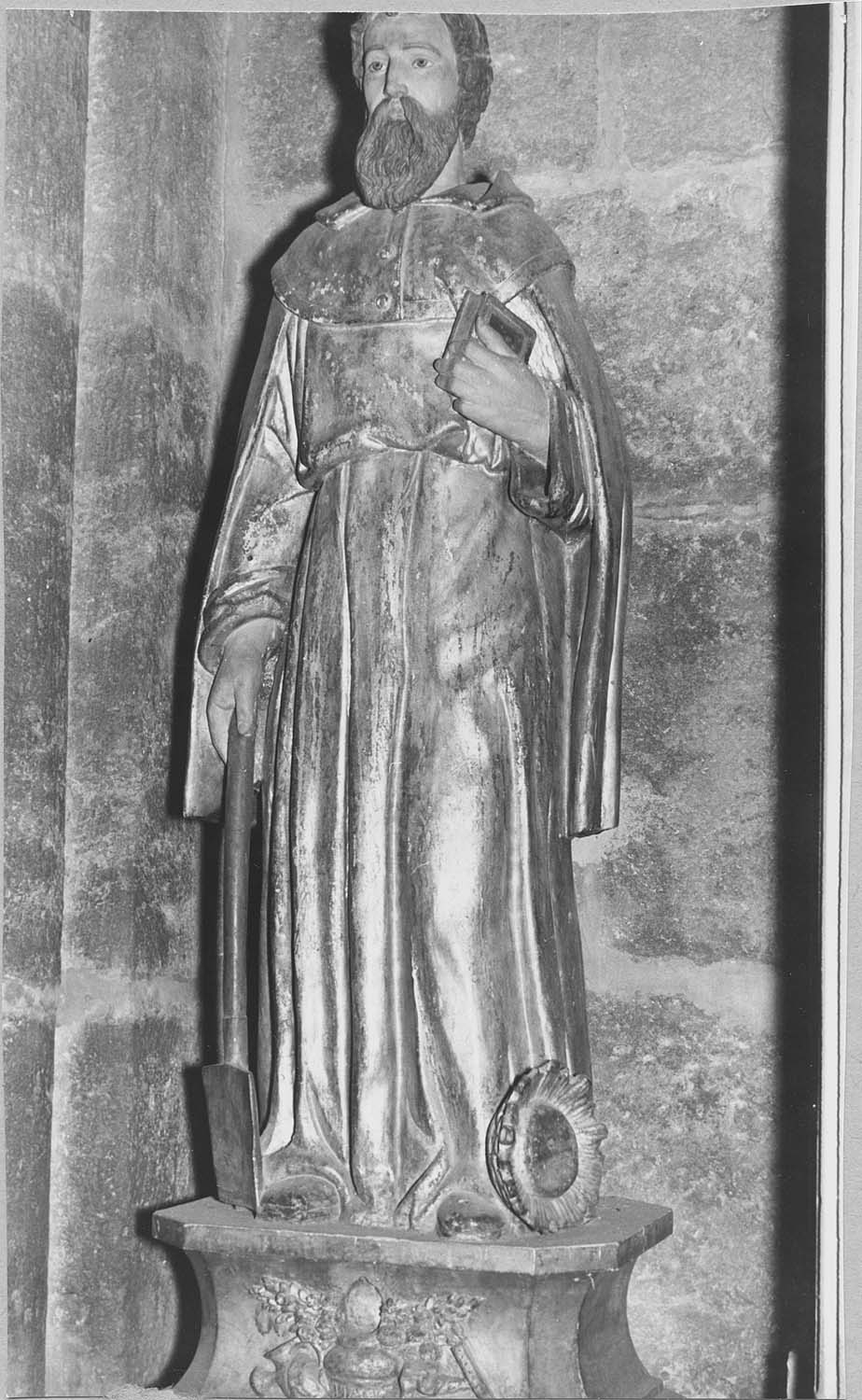 statue : Saint Fiacre