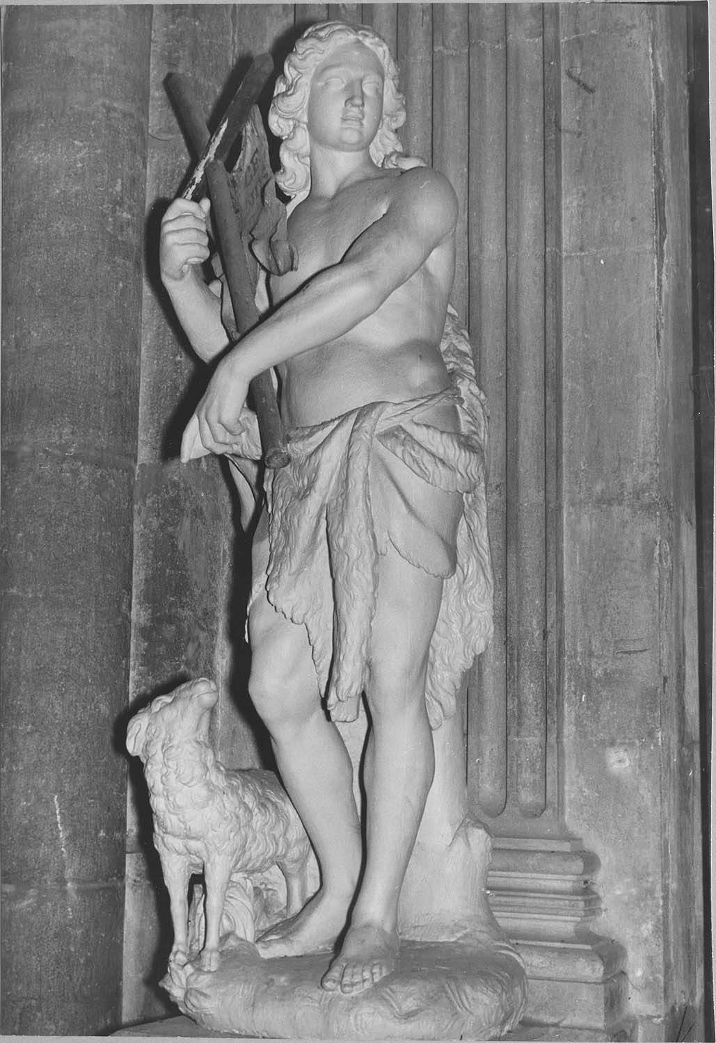 statue : Saint Jean-Baptiste