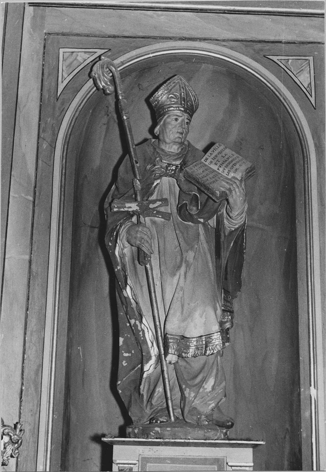 statue : Saint Rénobert, évêque de Bayeux - © Ministère de la Culture (France), Médiathèque du patrimoine et de la photographie, diffusion RMN-GP