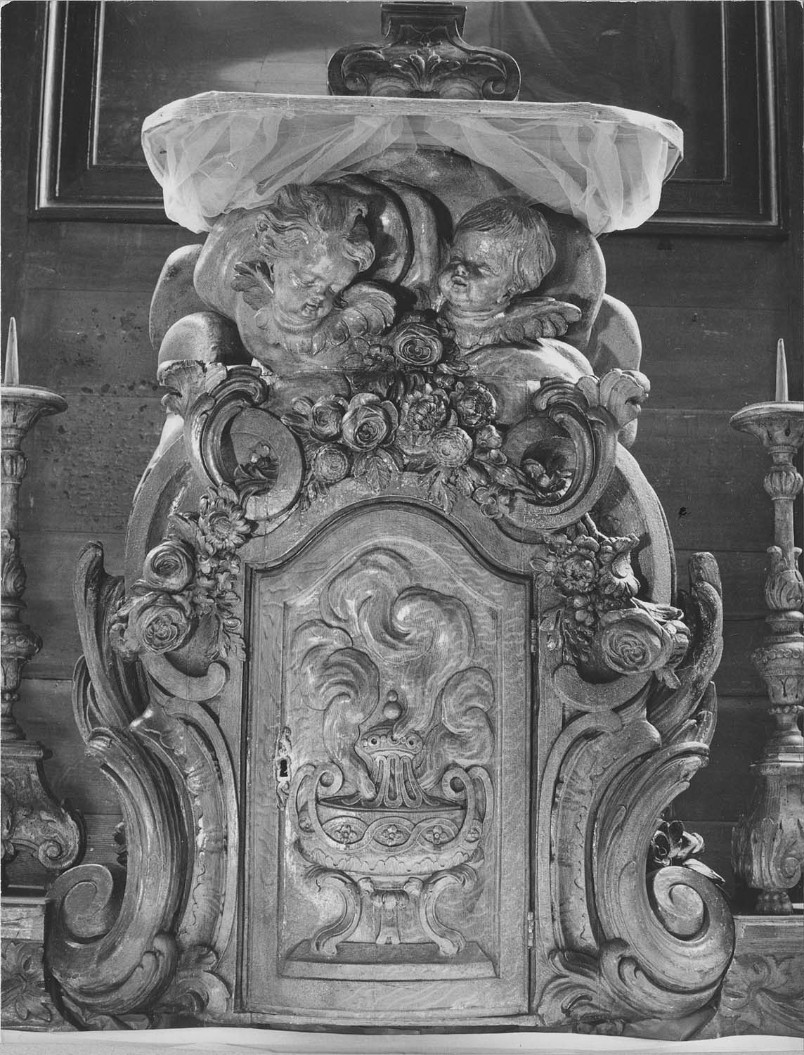 tabernacle, gradin d'autel (détail) - © Ministère de la Culture (France), Médiathèque du patrimoine et de la photographie, diffusion RMN-GP