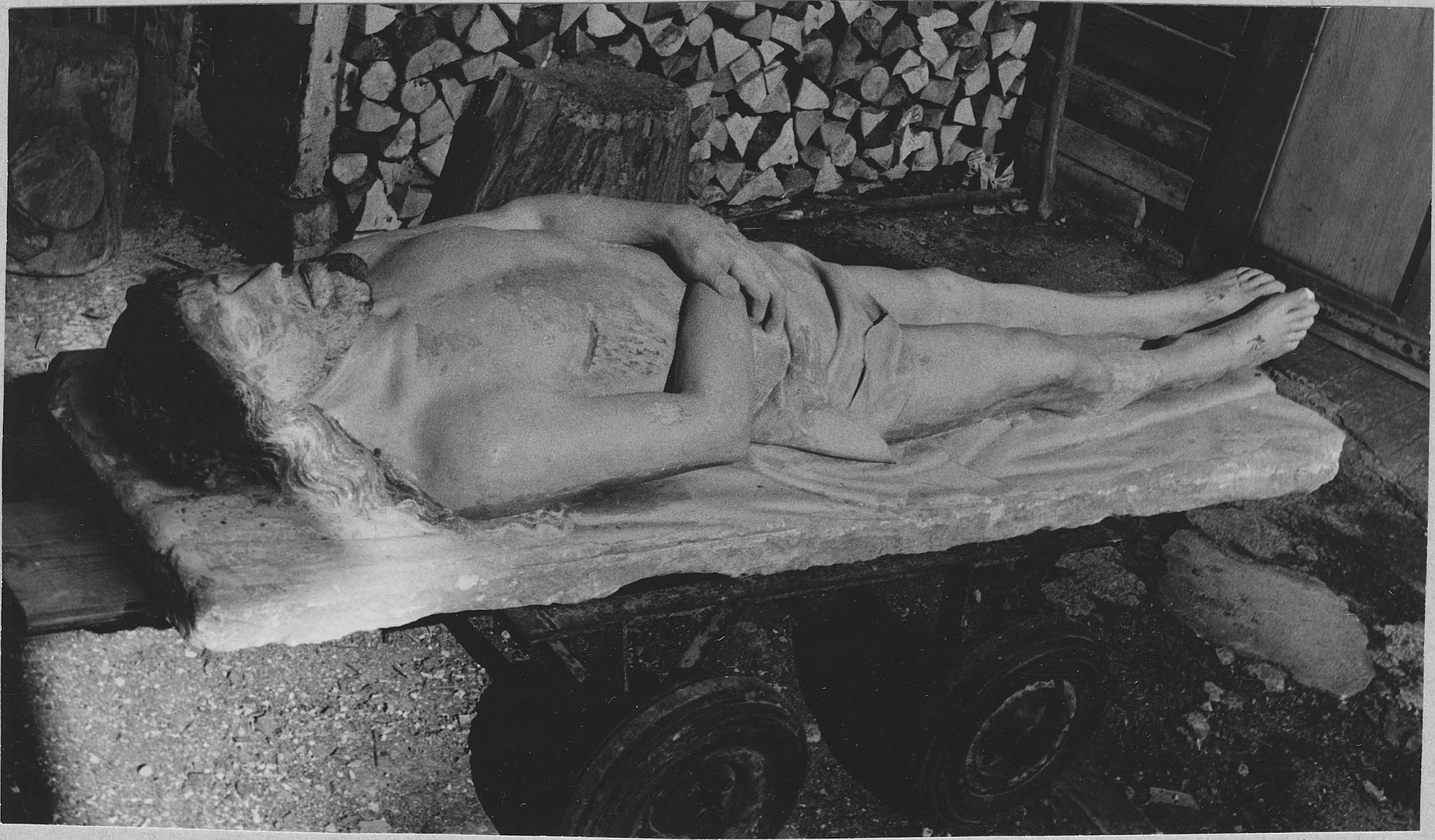 statue : Christ au tombeau, gisant (Le)