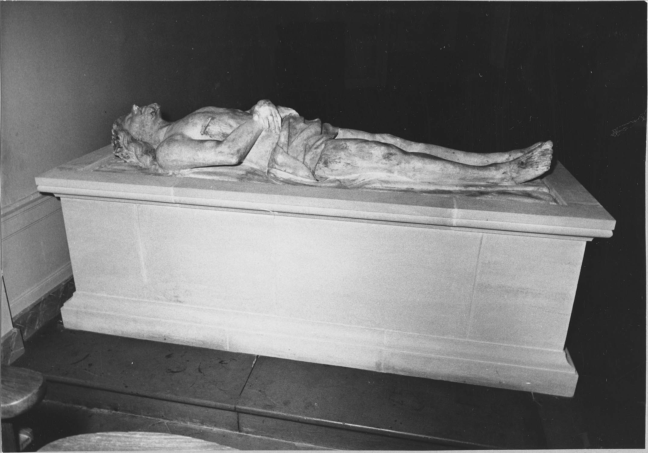 statue : Christ au tombeau, gisant (Le)
