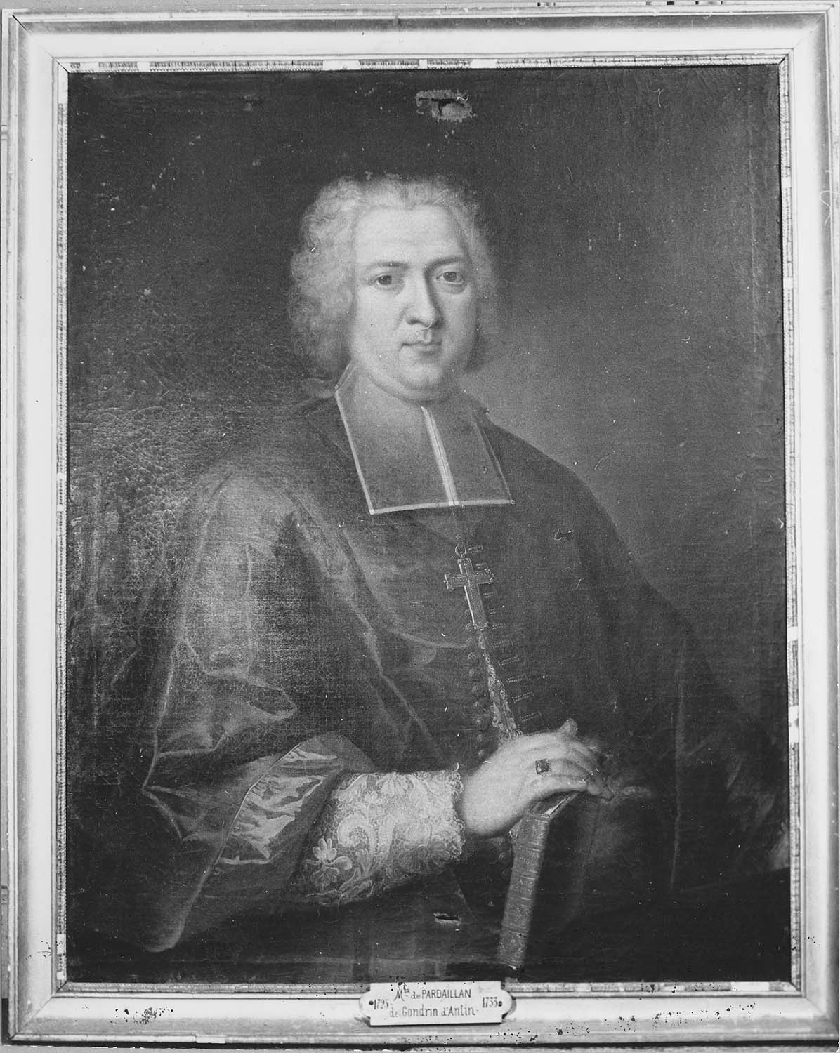 tableau : Portrait de Monseigneur Pardaillan de Gondrin-d'Antin, évêque de Langres - © Ministère de la Culture (France), Médiathèque du patrimoine et de la photographie, diffusion RMN-GP