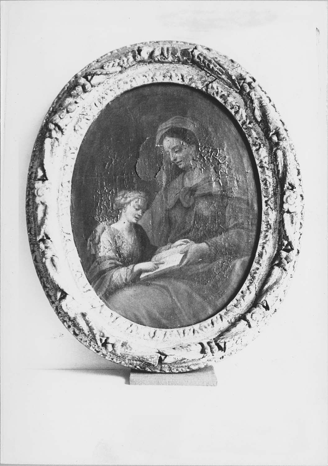 tableau, cadre : l'Education de la Vierge - © Ministère de la Culture (France), Médiathèque du patrimoine et de la photographie, diffusion RMN-GP